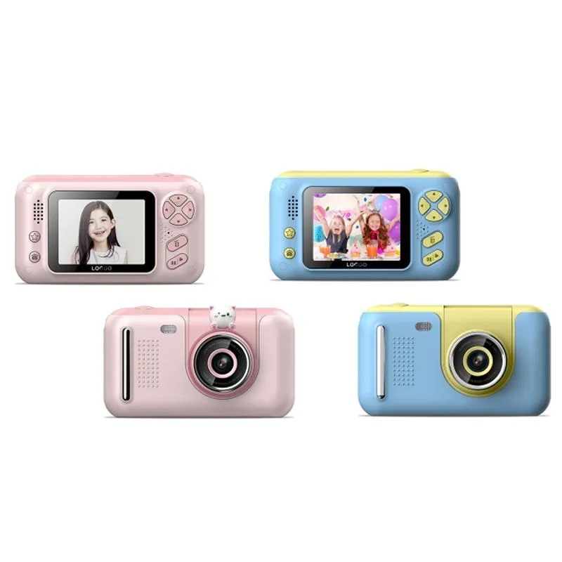 32GB Memory Card & Card Reader | Included with 2.4 HD Reversible Kids Camera | Pink