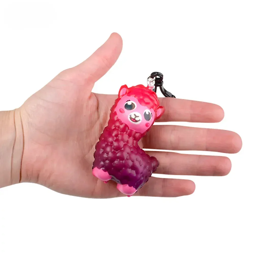 3" Squish Alpaca Backpack Clip