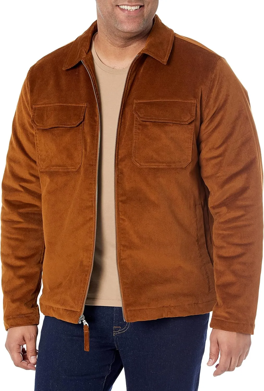 Amazon Essentials Men's Corduroy Work Jacket (Available in Big & Tall)