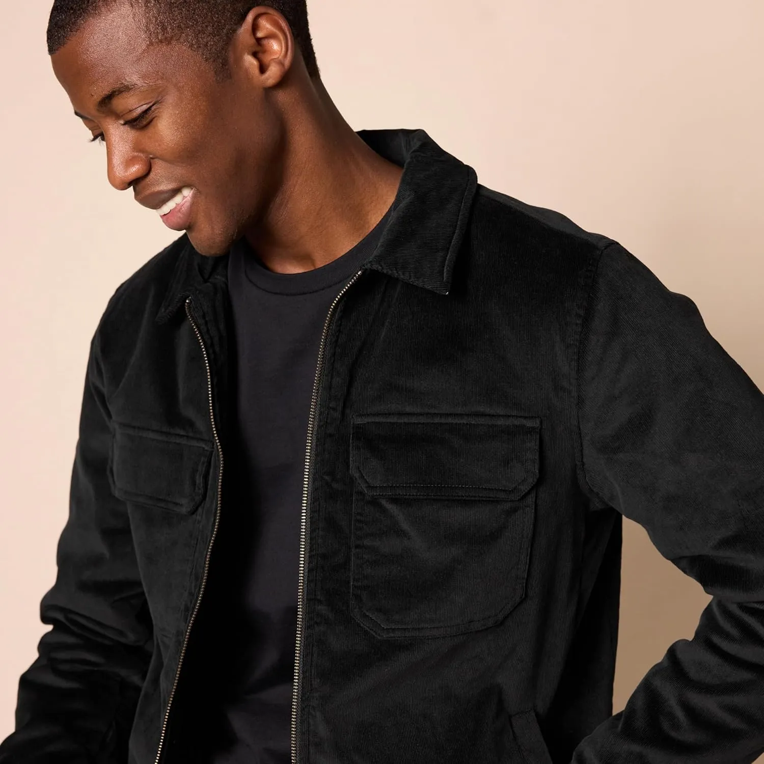 Amazon Essentials Men's Corduroy Work Jacket (Available in Big & Tall)