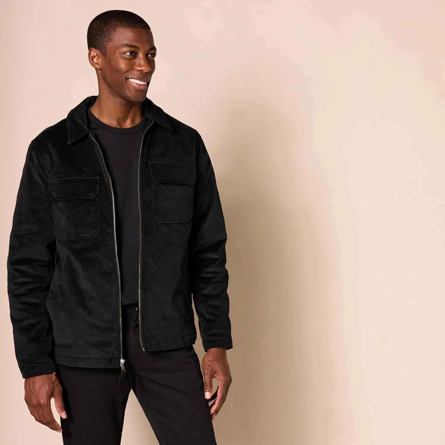 Amazon Essentials Men's Corduroy Work Jacket (Available in Big & Tall)