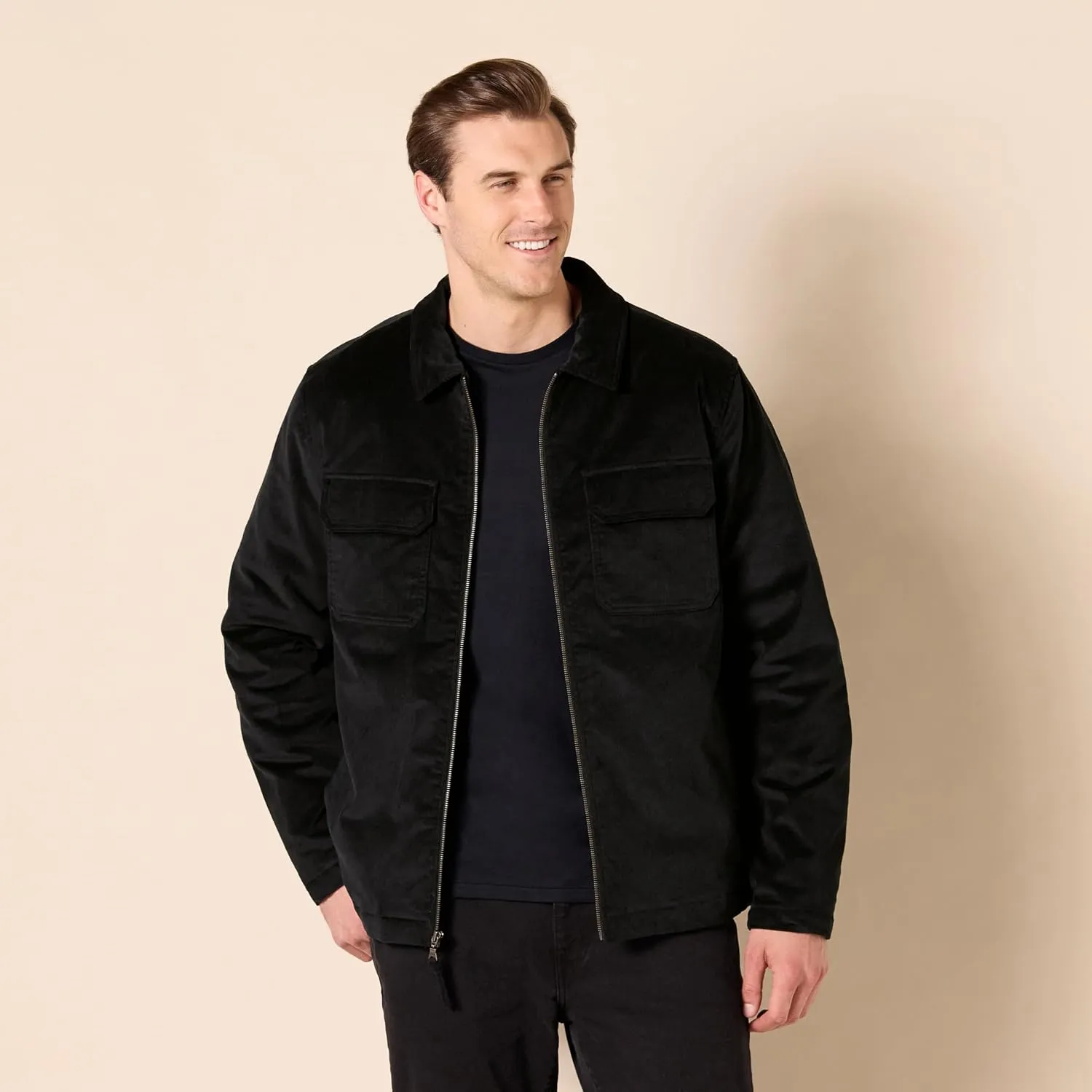 Amazon Essentials Men's Corduroy Work Jacket (Available in Big & Tall)