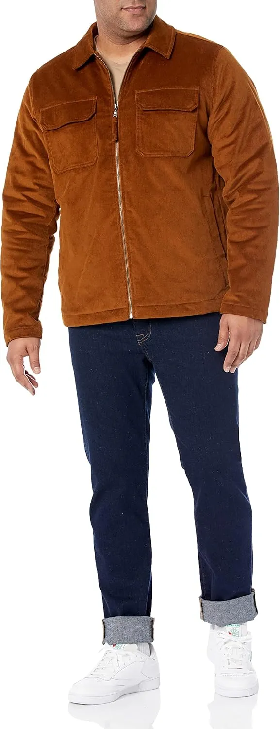 Amazon Essentials Men's Corduroy Work Jacket (Available in Big & Tall)