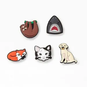 Animal Mix Jibbitz 5 Pack