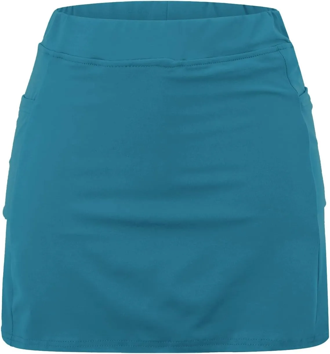 Athletic Skorts for Woman Elastic & Drawstring Tennis/Golf Skirts with Pockets Hight Waist Solid Yoga Shorts 2025