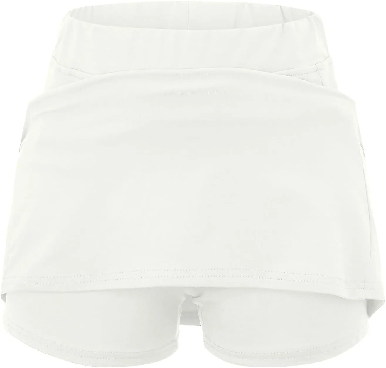 Athletic Skorts for Woman Elastic & Drawstring Tennis/Golf Skirts with Pockets Hight Waist Solid Yoga Shorts 2025