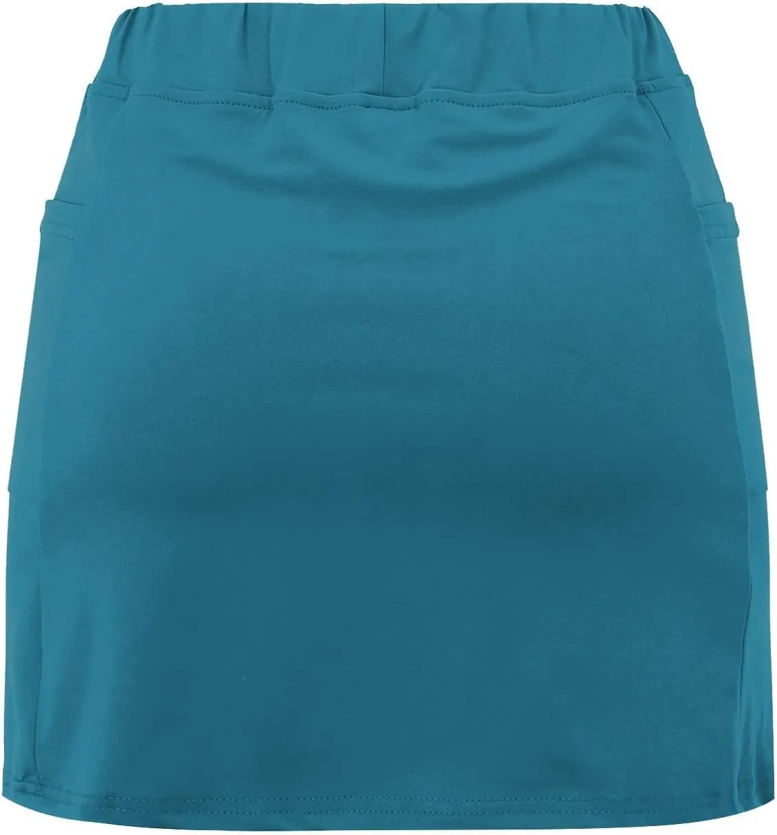 Athletic Skorts for Woman Elastic & Drawstring Tennis/Golf Skirts with Pockets Hight Waist Solid Yoga Shorts 2025