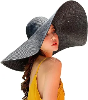 Babymoon Pregnant Women Maternity Hat | Maternity Photo Props | Black