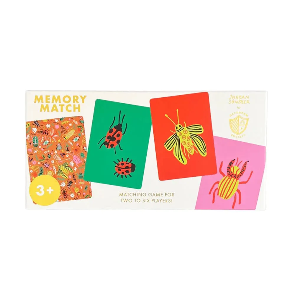 Backyard Bugs Memory Matching Game