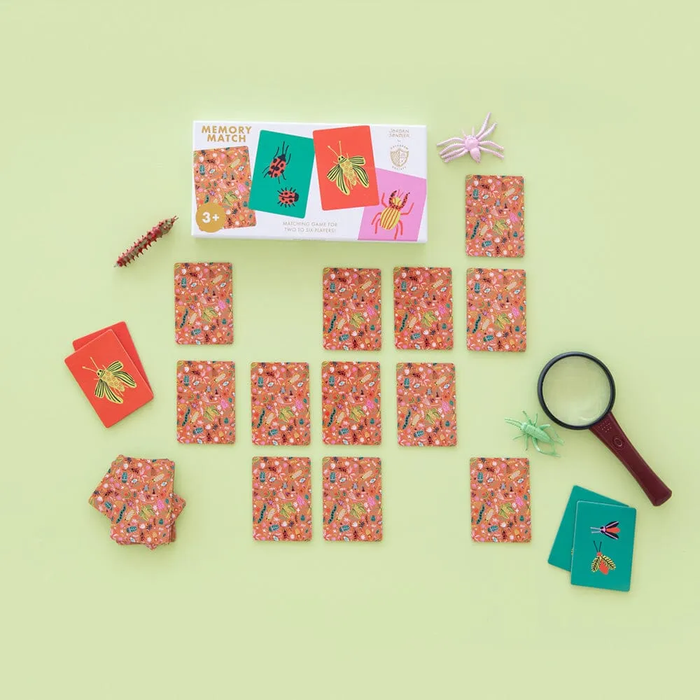 Backyard Bugs Memory Matching Game