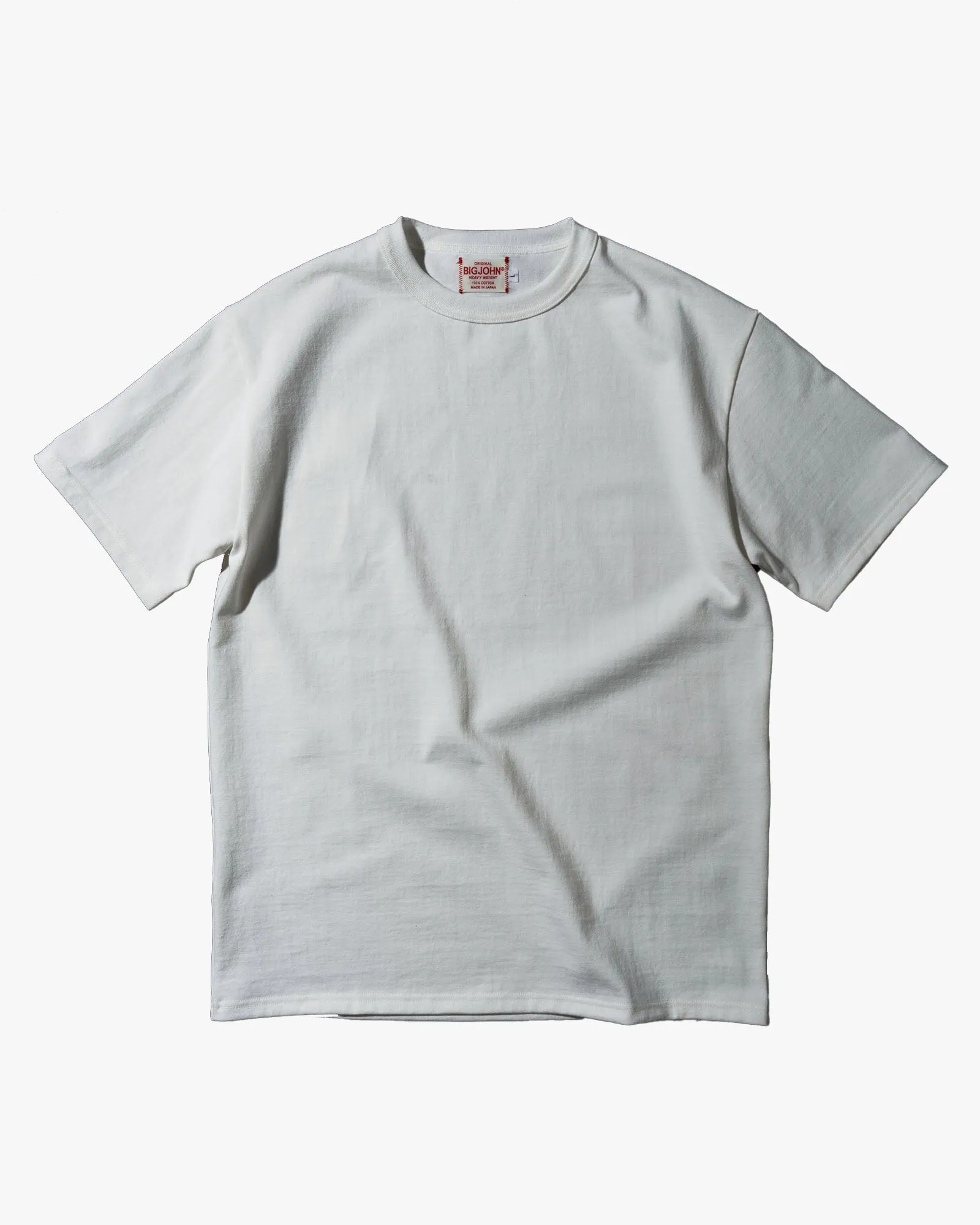 Big John MHTS01M-69R Magnum Weight Tee - White