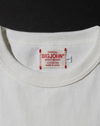Big John MHTS01M-69R Magnum Weight Tee - White