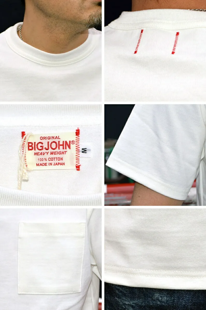 BIG JOHN "MGTS02M" Heavy Weight S/S PKT-Shirts