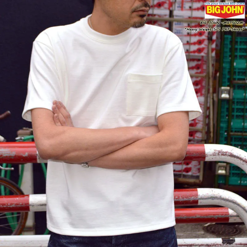 BIG JOHN "MGTS02M" Heavy Weight S/S PKT-Shirts