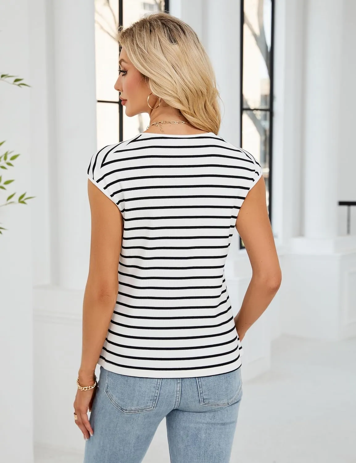 Blooming Jelly Womens Summer Tank Tops Sleeveless Business Casual Outfits 2025 Dressy Work Shirts Spring Clothes