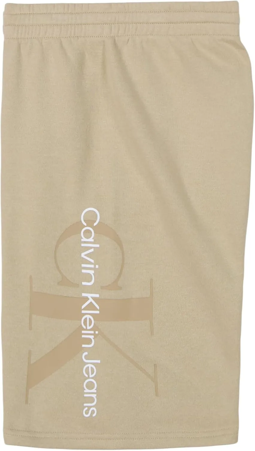 Calvin Klein Boys' Pull-on Fleece Jogger Shorts, Drawstring Closure