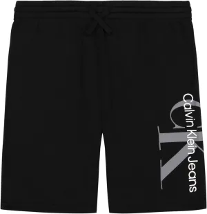 Calvin Klein Boys' Pull-on Fleece Jogger Shorts, Drawstring Closure