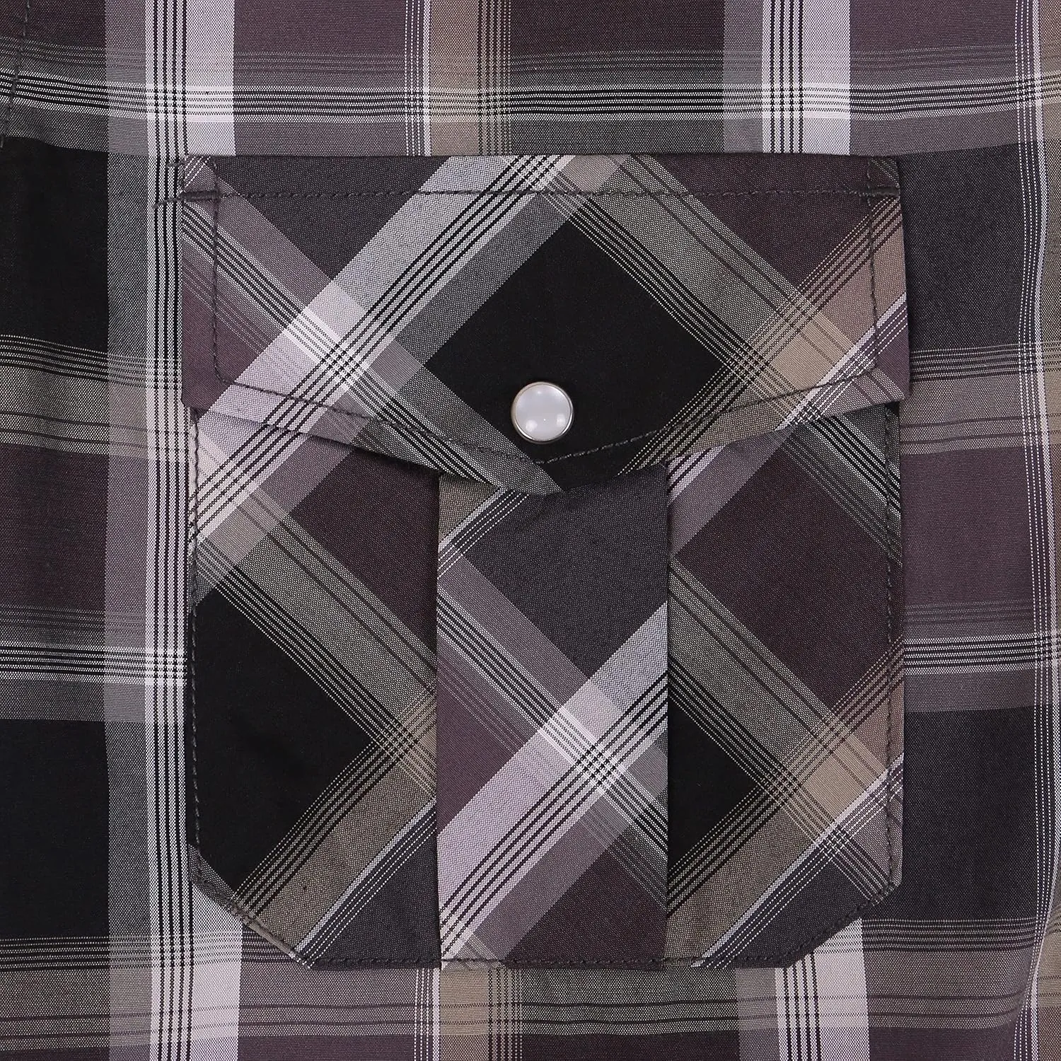 COEVALS CLUB Men's Western Pearl Snap Button Up Casual Cowboy Long Sleeve Two Pockets Work Shirts