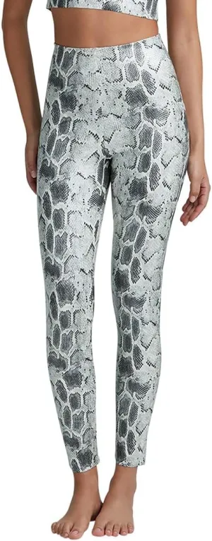 commando Women's Faux Leather Animal Print Legging
