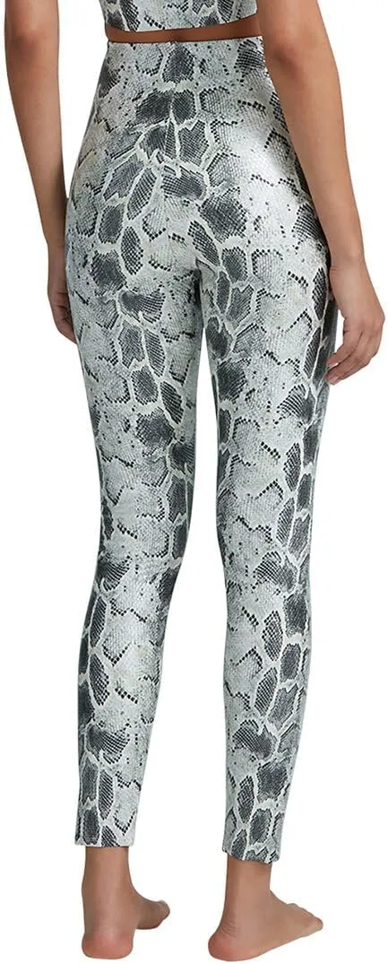 commando Women's Faux Leather Animal Print Legging