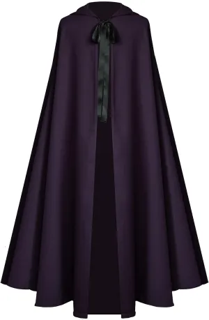 Gothic Medieval Renaissance Steampunk Shakespeare Stagewear Military Theater Cloak Cape