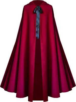 Gothic Steampunk Cloak Medieval Renaissance Shakespeare Theater Cape