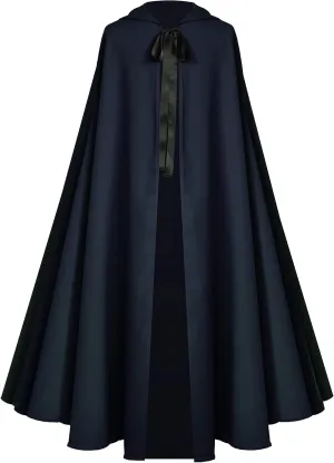 Gothic Steampunk Cloak Medieval Renaissance Shakespeare Theater Cape