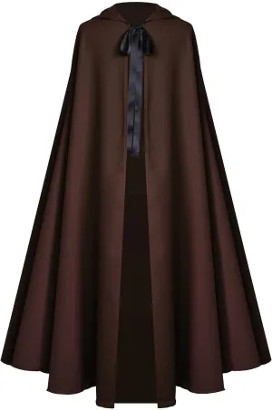 Gothic Steampunk Cloak Medieval Renaissance Shakespeare Theater Cape