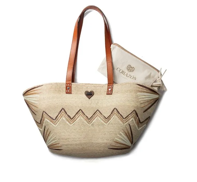 Isabella Palm Tote