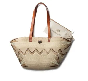 Isabella Palm Tote