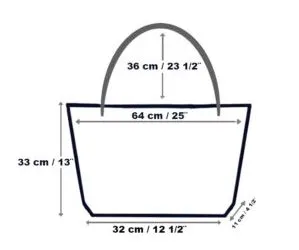 Isabella Palm Tote