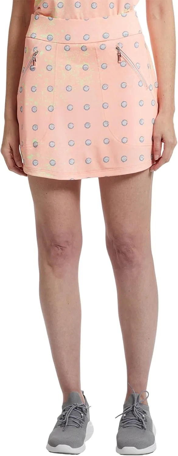 Jamie Sadock Women's 16" Heavy Metal Print Skort
