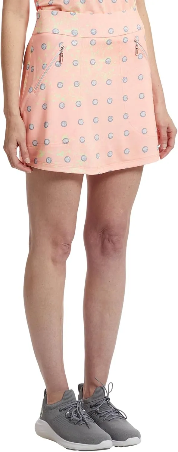 Jamie Sadock Women's 16" Heavy Metal Print Skort