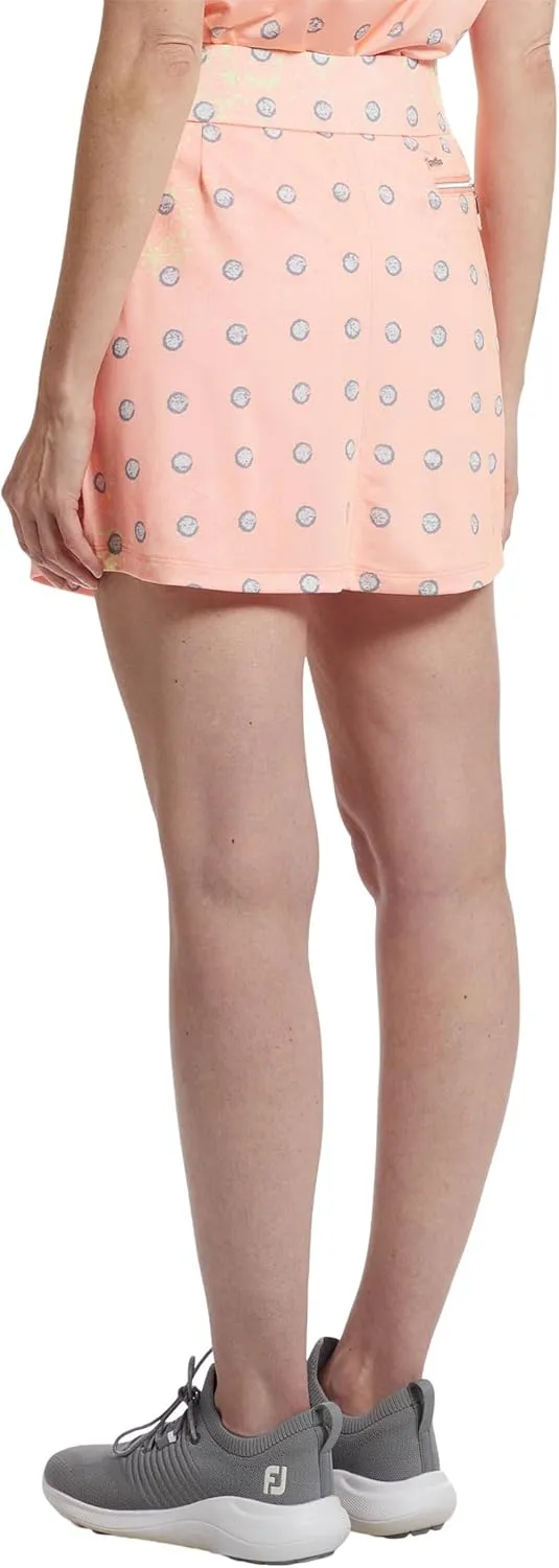 Jamie Sadock Women's 16" Heavy Metal Print Skort