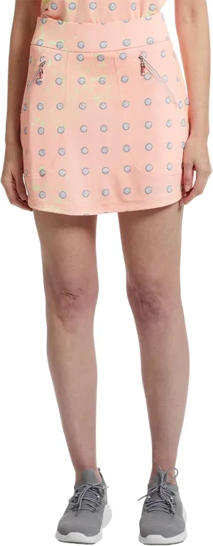 Jamie Sadock Women's 16" Heavy Metal Print Skort