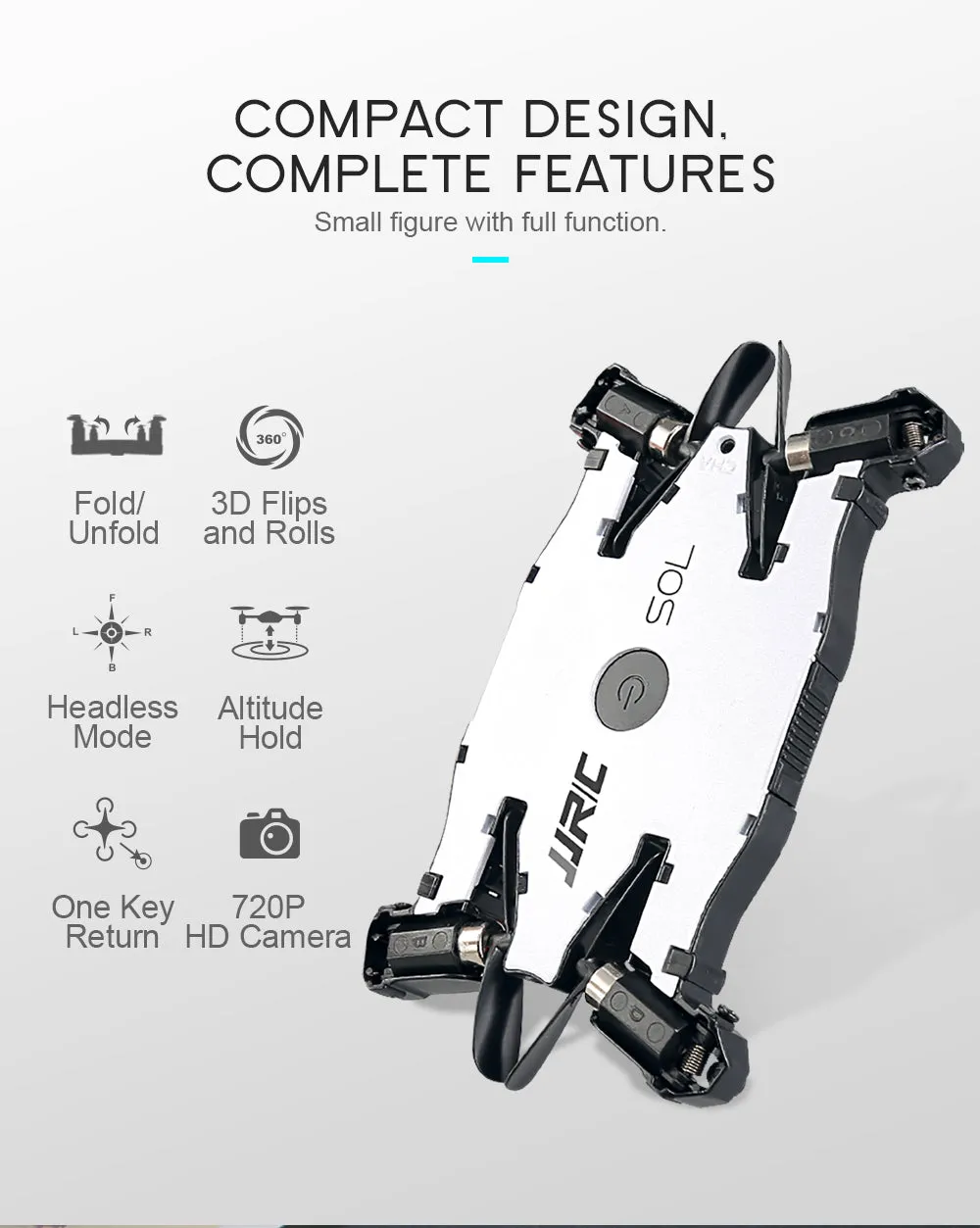 JJRC-H49 | Sol Selfie Drone 720P |
