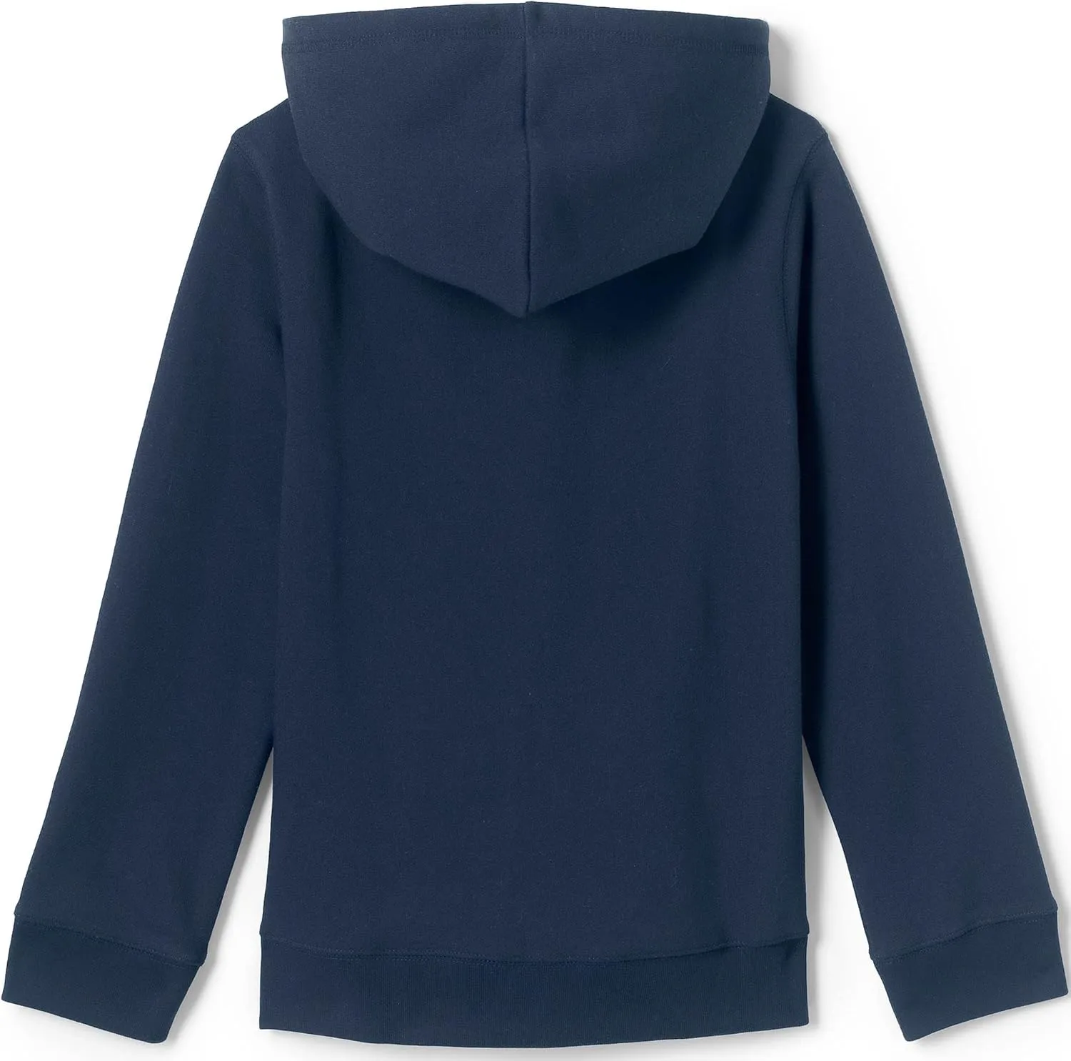 Lands' End School Uniform Kids Zip Front Sweatshirt