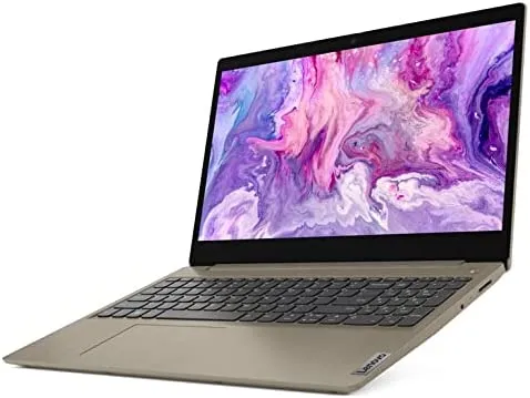 Lenovo IdeaPad 3 15.6" Notebook, Full HD (1920 x 1080) Display, Intel Core i3 11th Gen i3-1115G4 Processor, 8GB RAM, 256GB SSD, HDMI, WiFi, Webcam, Bluetooth, Almond, TGC Accessories