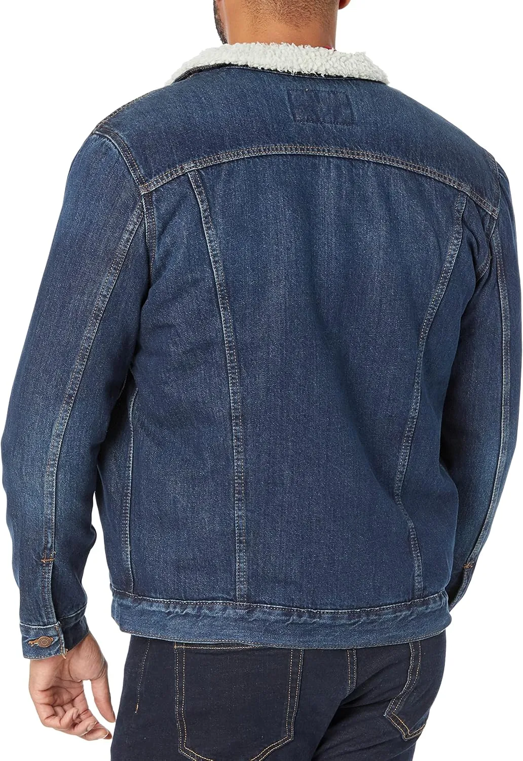 Levi Strauss Signature Gold Men's Signature Sherpa Lined Trucker Jacket
