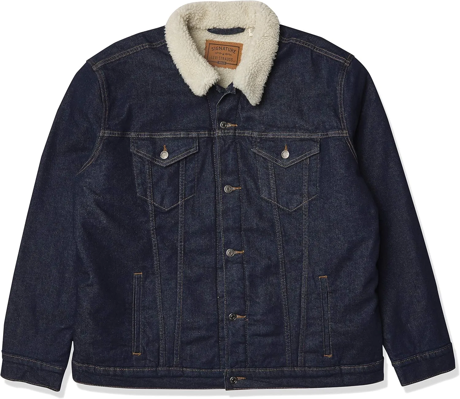 Levi Strauss Signature Gold Men's Signature Sherpa Lined Trucker Jacket
