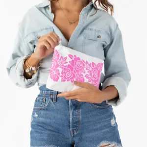 Maui Lokelani Rose Small Pouch
