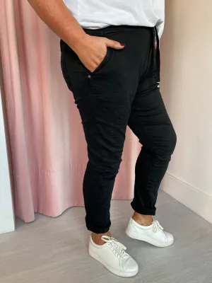 Melly Relaxed Jean - Black