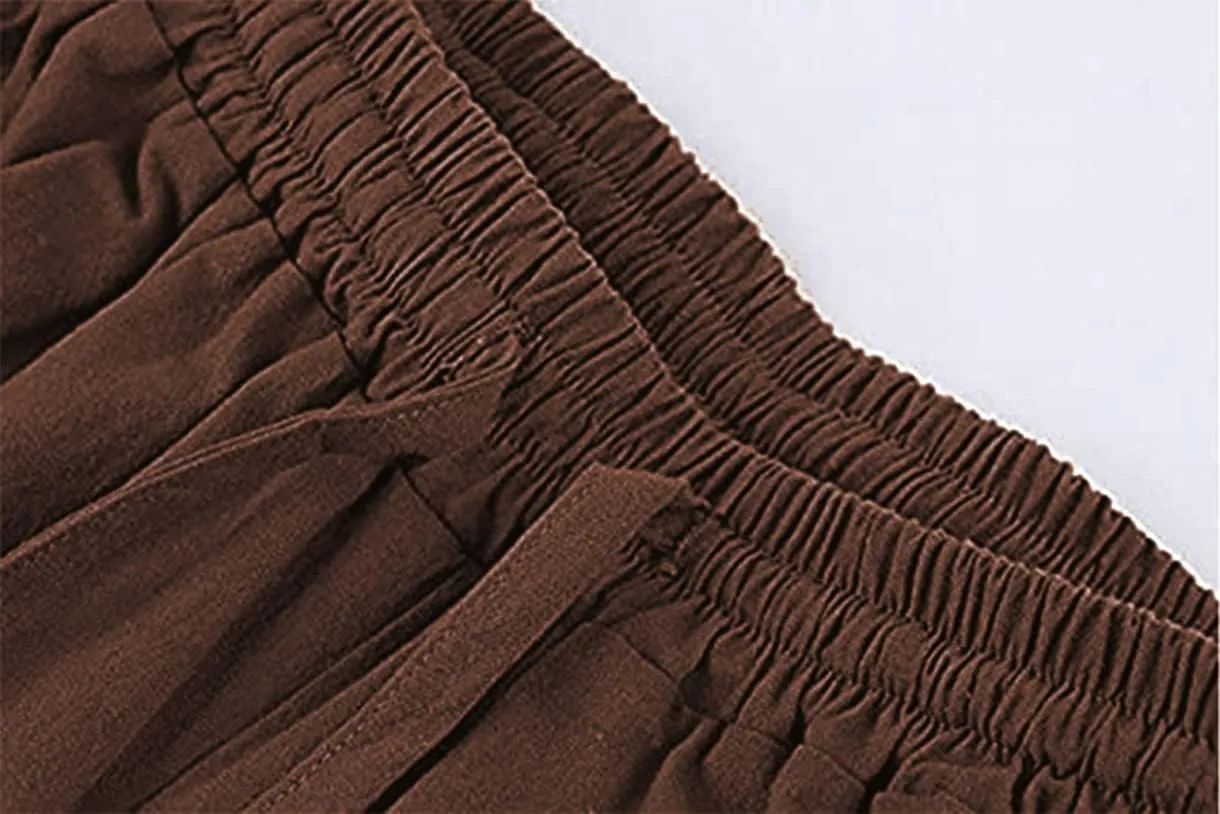 Men's Ankle Banded Pants Medieval Viking Navigator Pirate Costume Trousers Renaissance Gothic Pants