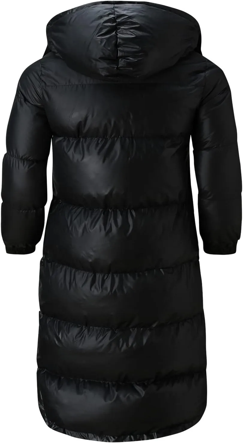 Men's Autumn And Winter Coat Jacket Large Size Solid Color Long Cotton Coat Padded Insulated Jackets for Men
