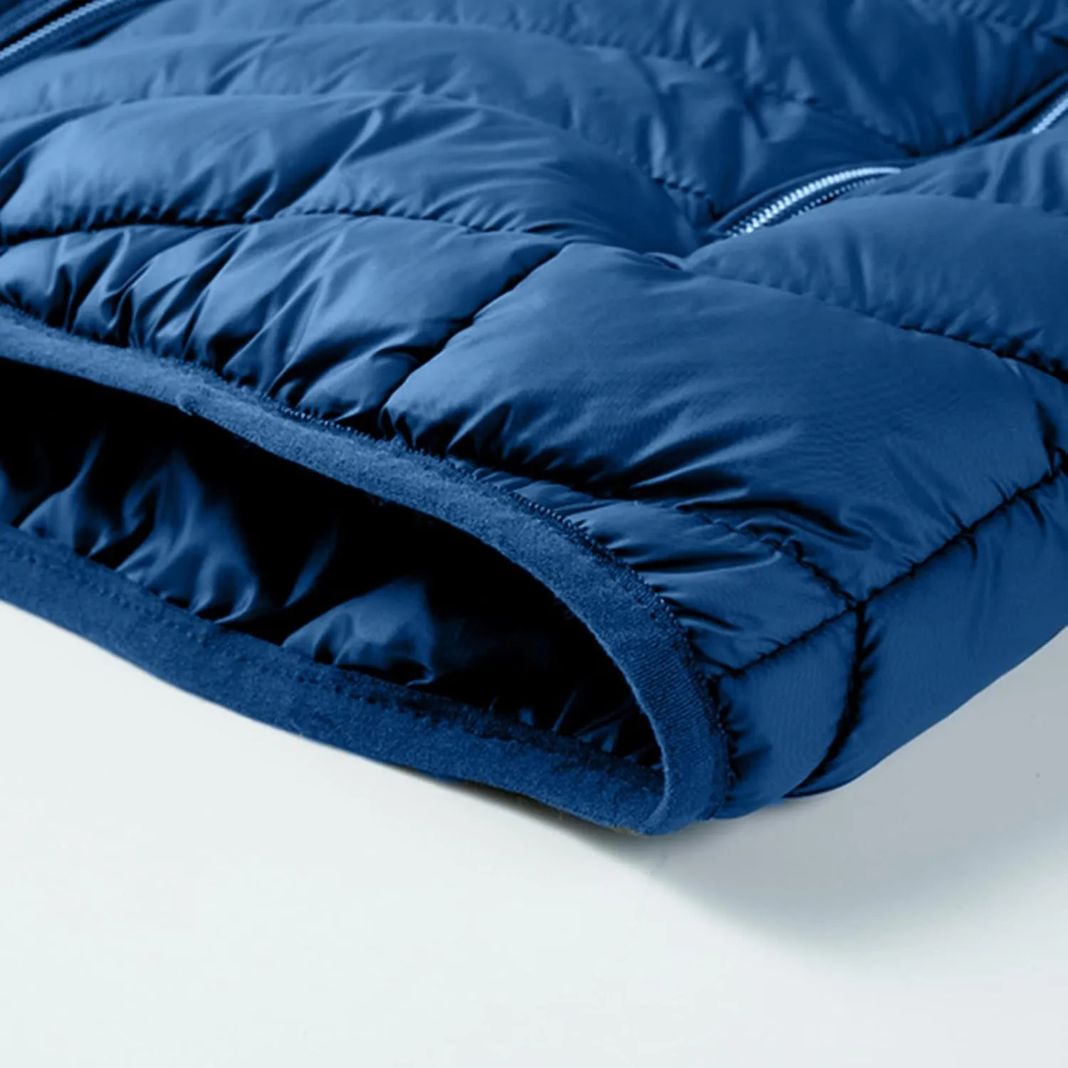 Men's Autumn And Winter Coat Leisure Plus Size Light Zipper Pocket Detachable Hat Cotton-padded Winter Replacement Hood
