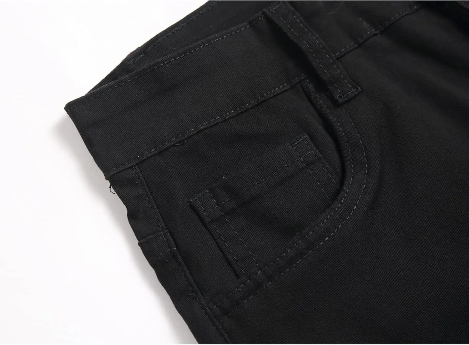 Men's Casual Printed Slim Fit Jeans Stretch Skinny Stretch Dress Slacks Slim fit Plaid Denim Pants for Men