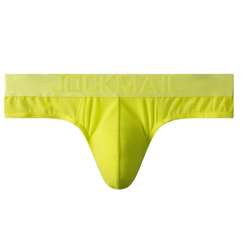 Mens Sexy Fluorescent Mesh Bikini