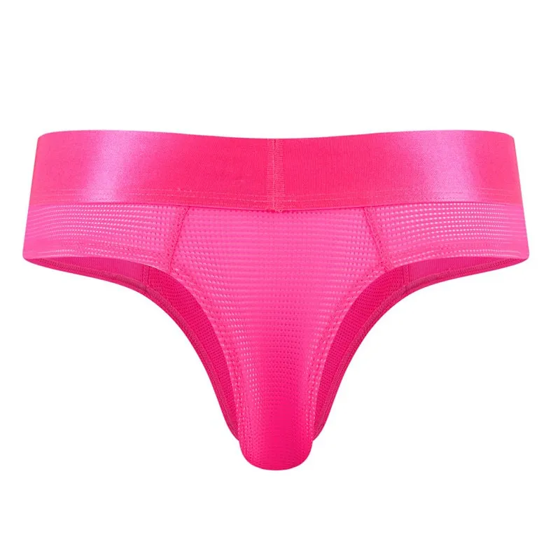 Mens Sexy Fluorescent Mesh Bikini