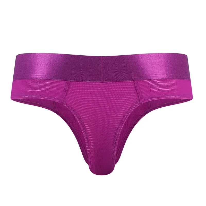 Mens Sexy Fluorescent Mesh Bikini