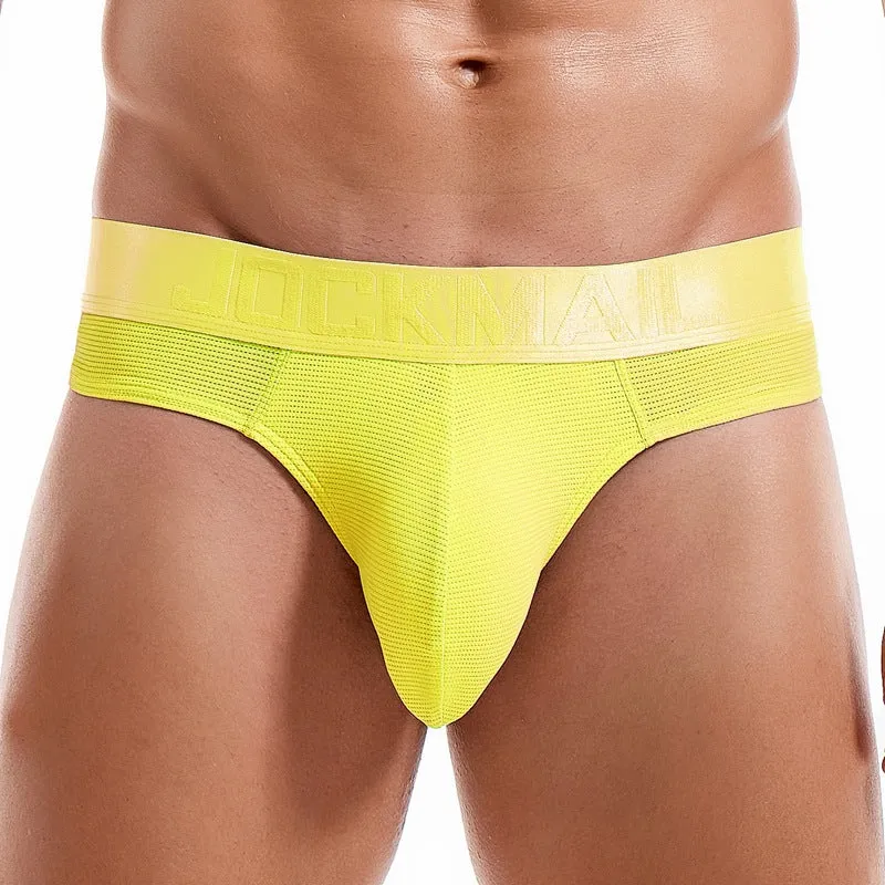 Mens Sexy Fluorescent Mesh Bikini